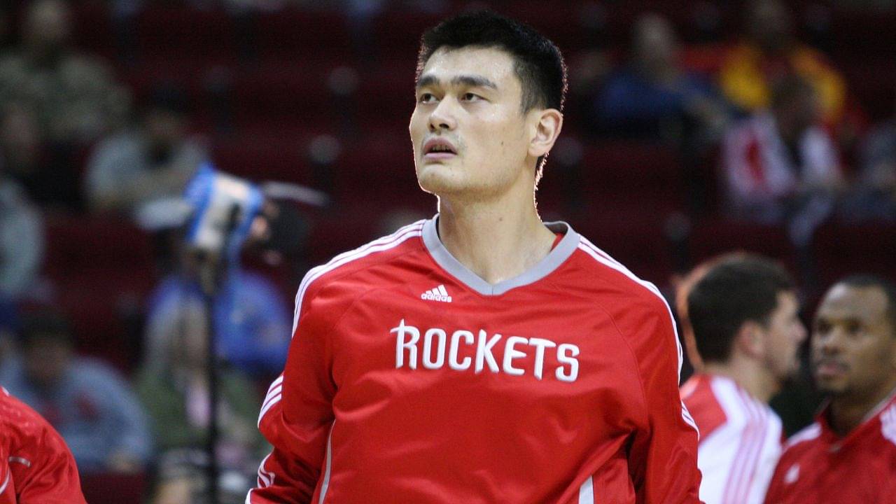 “Get your wives or girlfriends, but please don’t bring both”: 7’6” Yao Ming left Houston Rockets teammates in tears