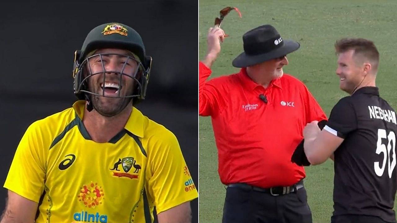 "Don't get sucked in by Neesh": Glenn Maxwell gives amusing reaction to umpire Paul Wilson's no-call on Jimmy Neesham delivery
