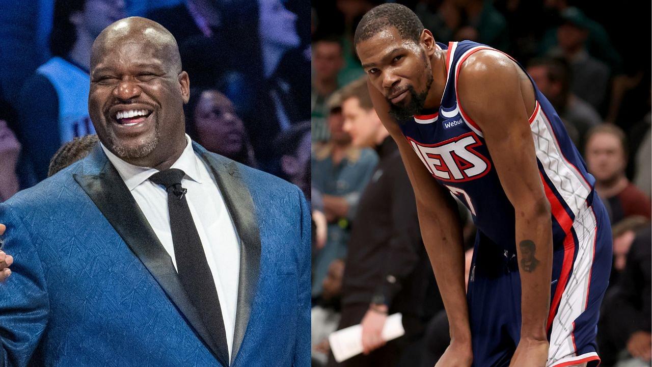 Shaquille O'Neal claims 2-time NBA champ Kevin Durant's career is an 'abject failure'