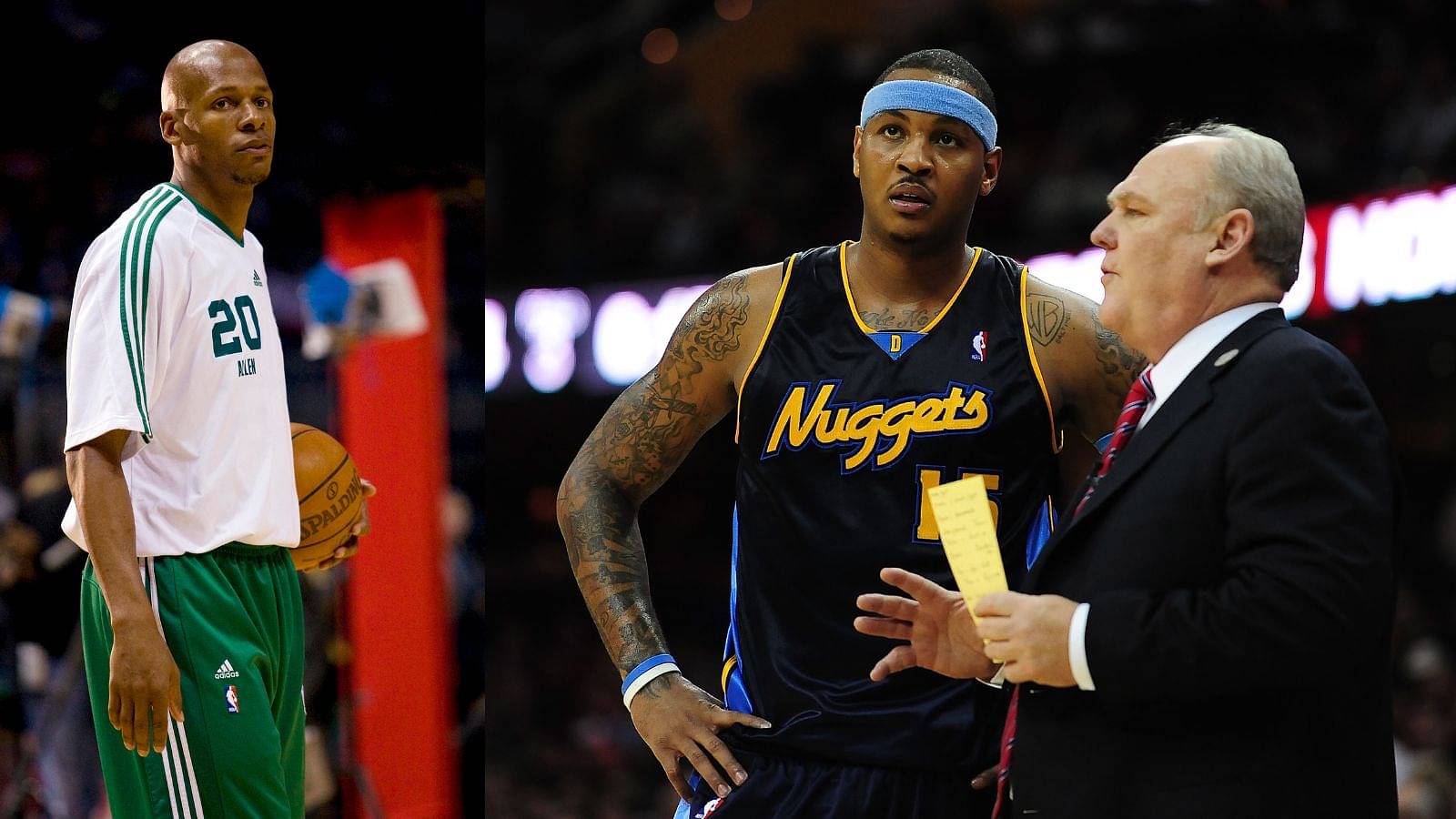 $260M worth Carmelo Anthony and Ray Allen are two of George Karl‘s biggest failures