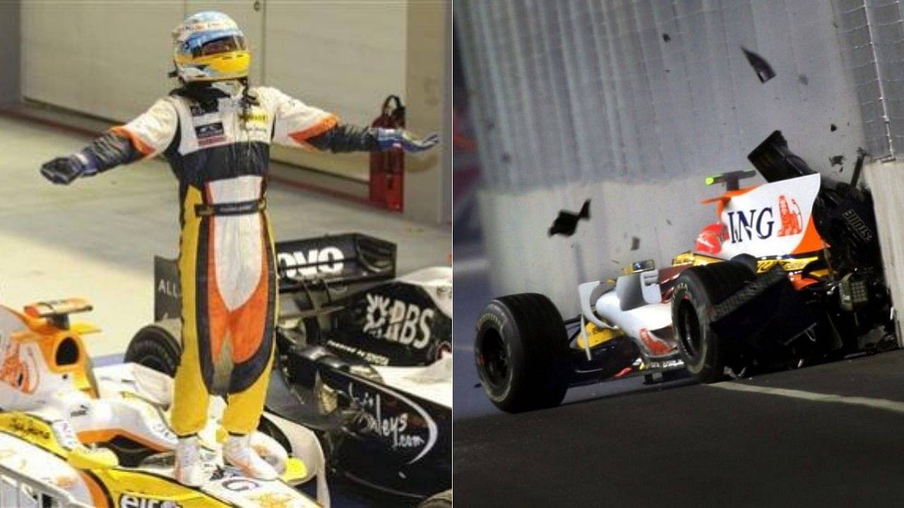 Crashgate F1: How Fernando Alonso's teammate crashed deliberately to make him win inaugural Singapore Grand Prix