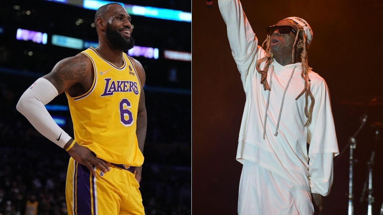 $170 million Lil Wayne has faith in LeBron James to lead the Lakers to an 18th title