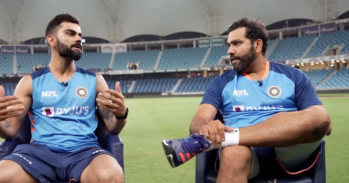 BCCI shared an interview of Virat Kohli and Rohit Sharma after the Asia Cup 2022 match between India and Afghanistan.