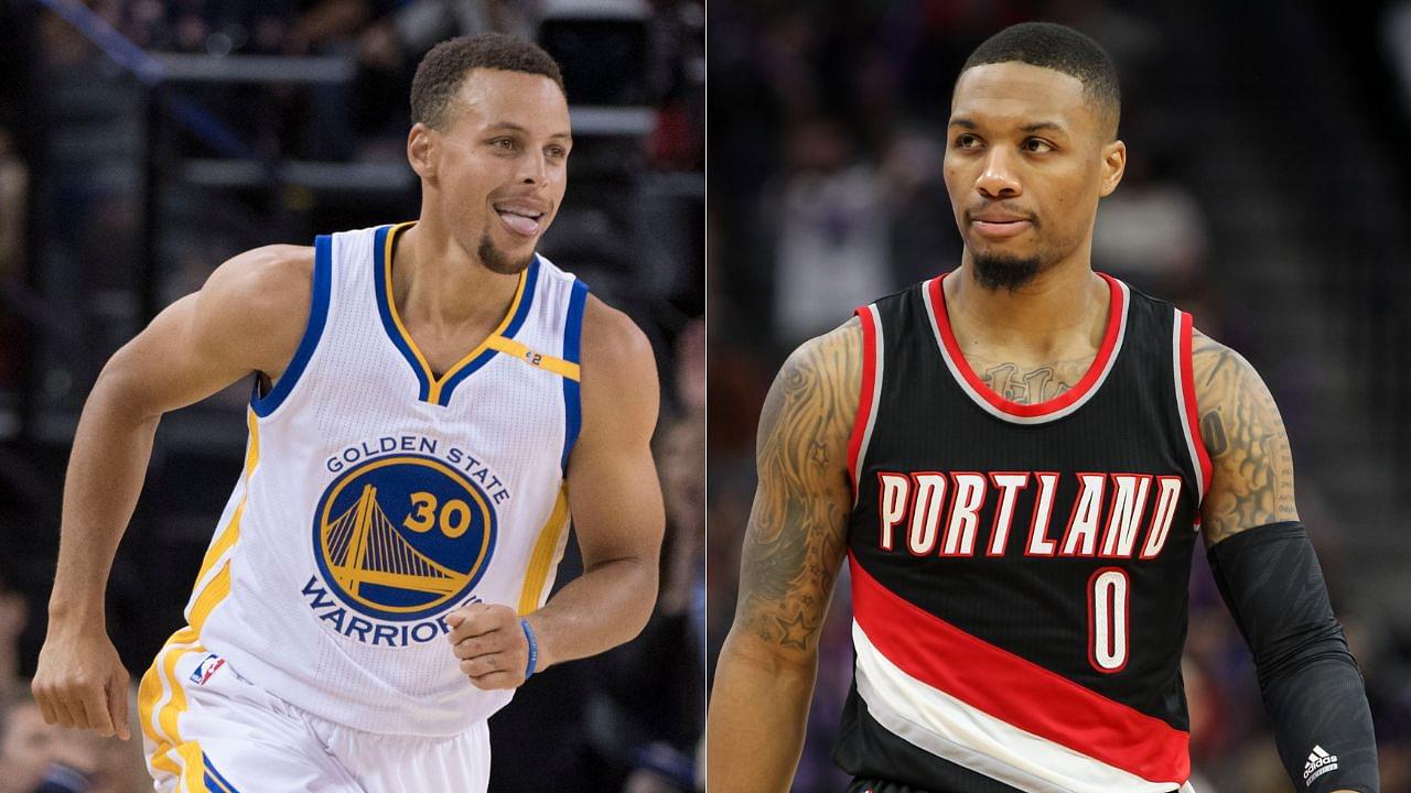 Stephen Curry savagely mocked Damian Lillard with 'Dame-Time' celebration during 2016 Playoffs