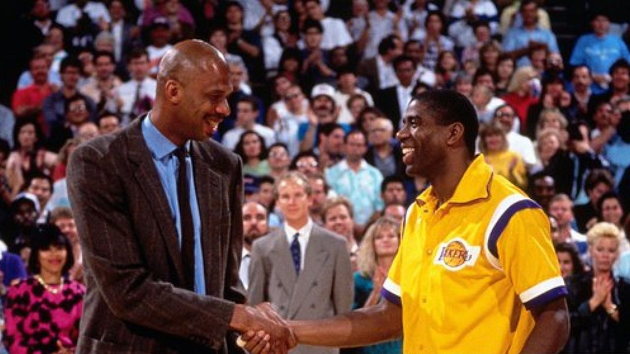 Kareem Abdul-Jabbar compared the decision of Magic Johnson returning at ...