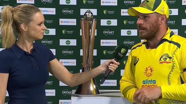"Always be indebted to them": Aaron Finch thanks wife and family for sacrifices after retiring from ODI cricket
