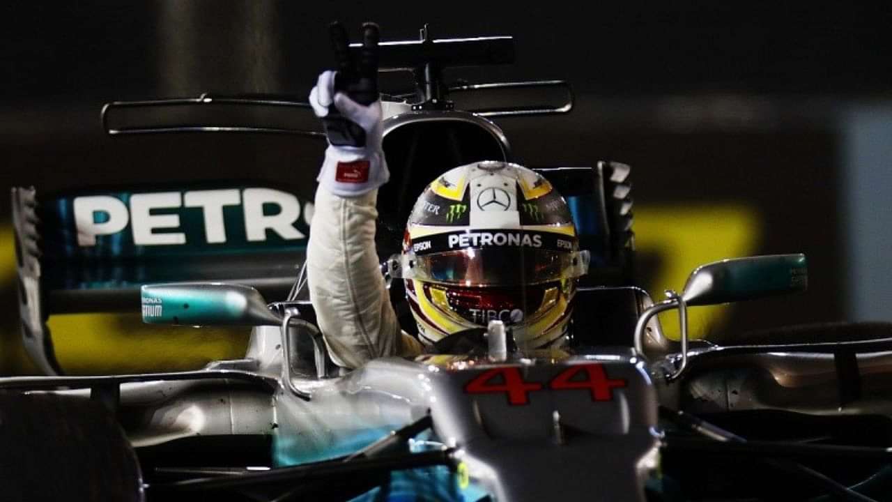 Lewis Hamilton has won  % of all official F1 races