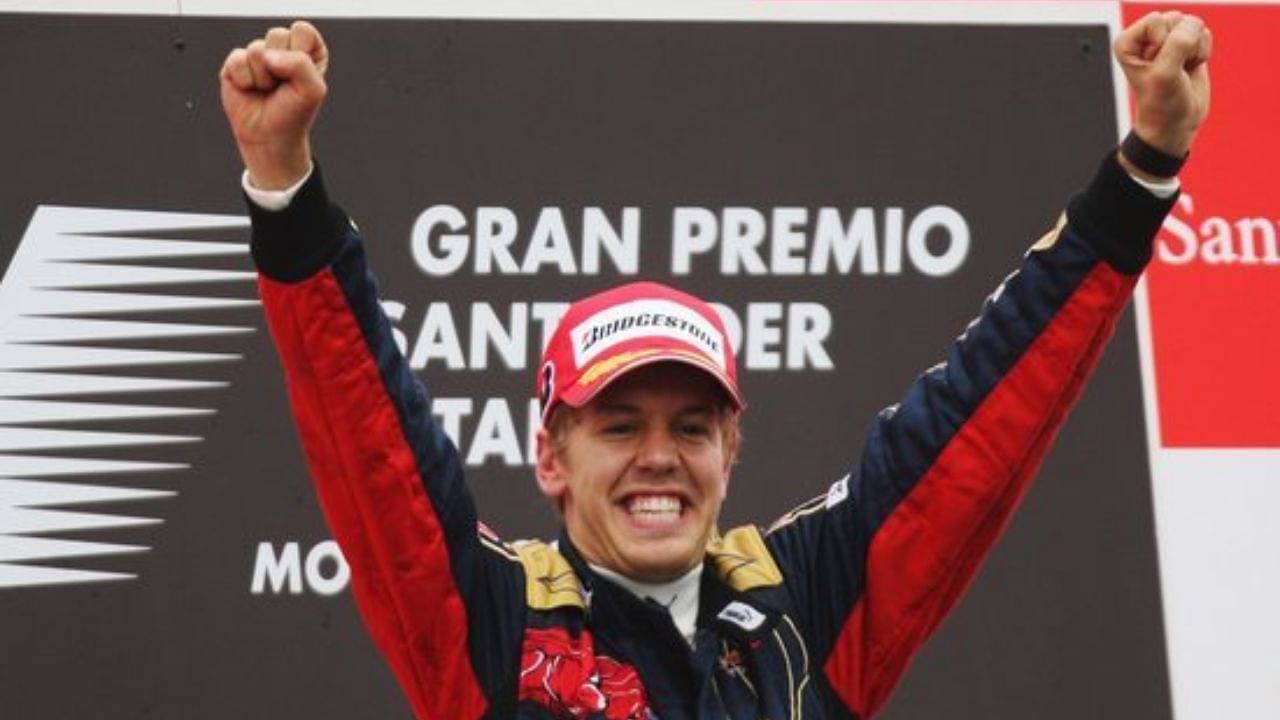 “They said I was mad!" - 21 year old Sebastian Vettel spent hours at Michael Schumacher's circuit before historic first F1 win at 2008 Italian GP