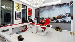 This $3.9 Million Ferrari theme house has scary Charles Leclerc moment framed