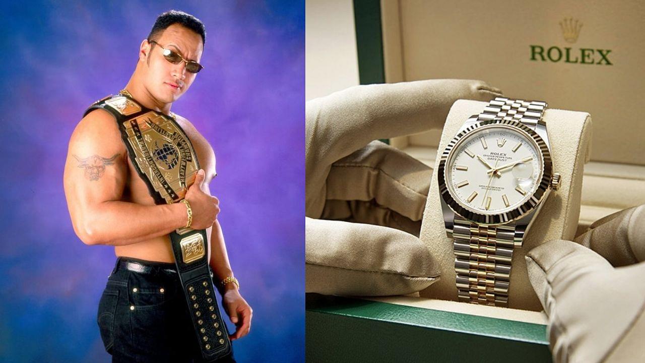 The Rock rolex