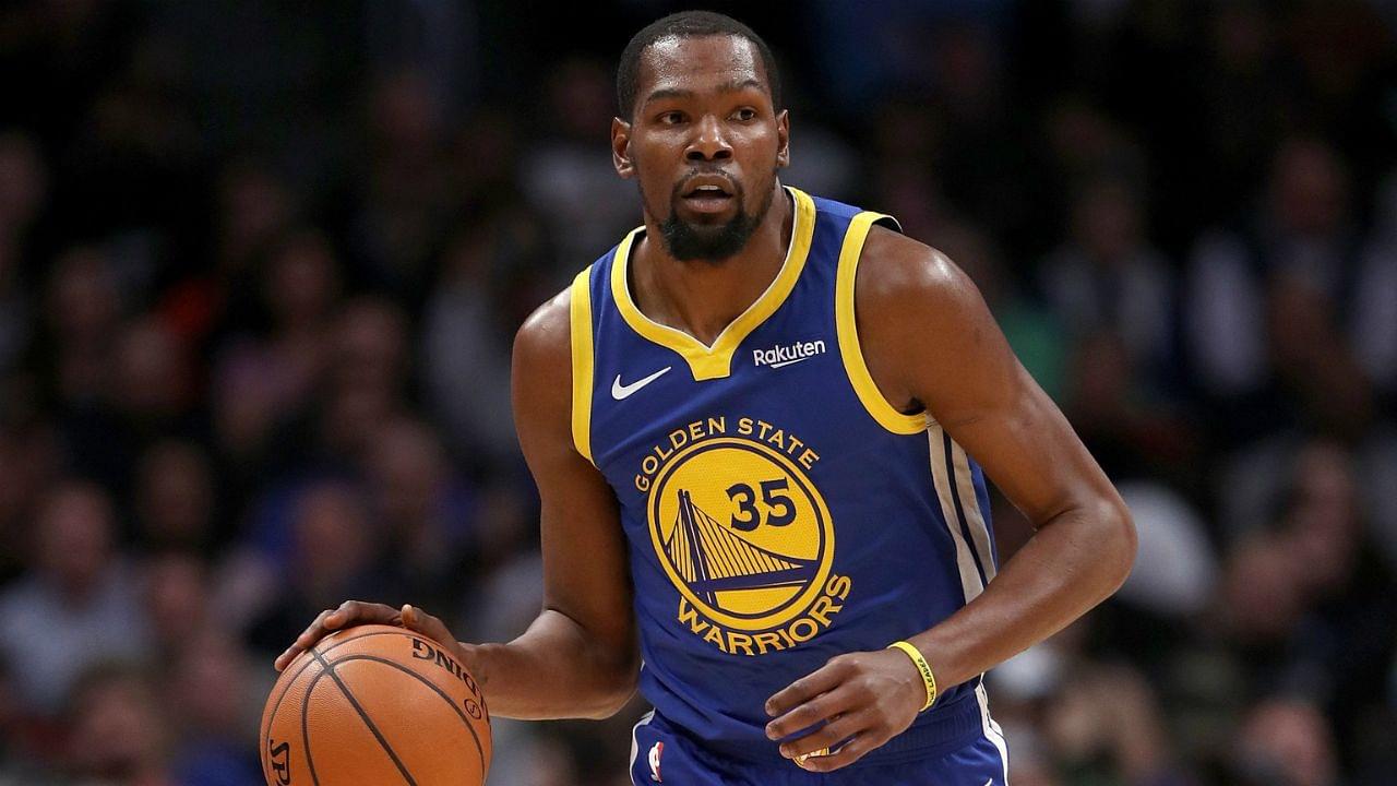 "You gotta double dip them, man!": Kevin Durant hilariously taught young Dubs fan the best way to eat Nachos