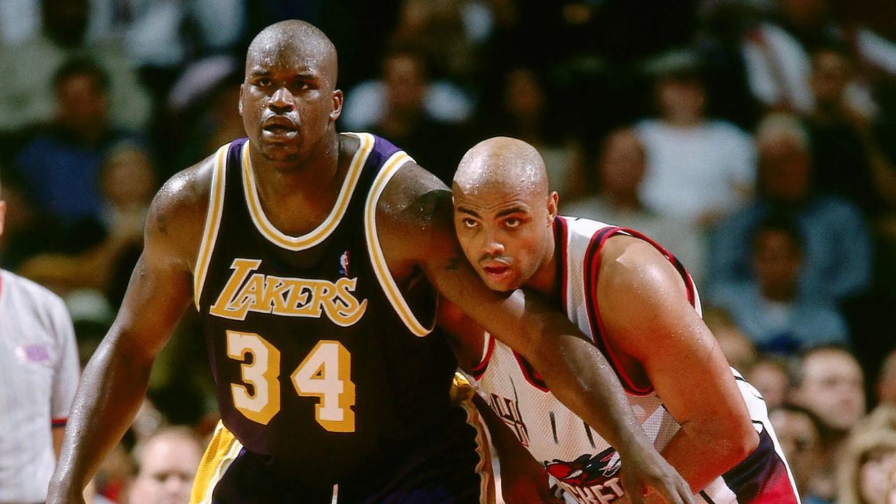 6'6" Charles Barkley and 7'1"Shaquille O'Neal resolved their spat in 1999 with help from unexpected parties
