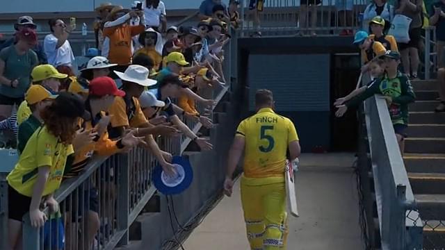 "The end of an era": Twitter reacts as Aaron Finch gets out for the last time in ODI cricket