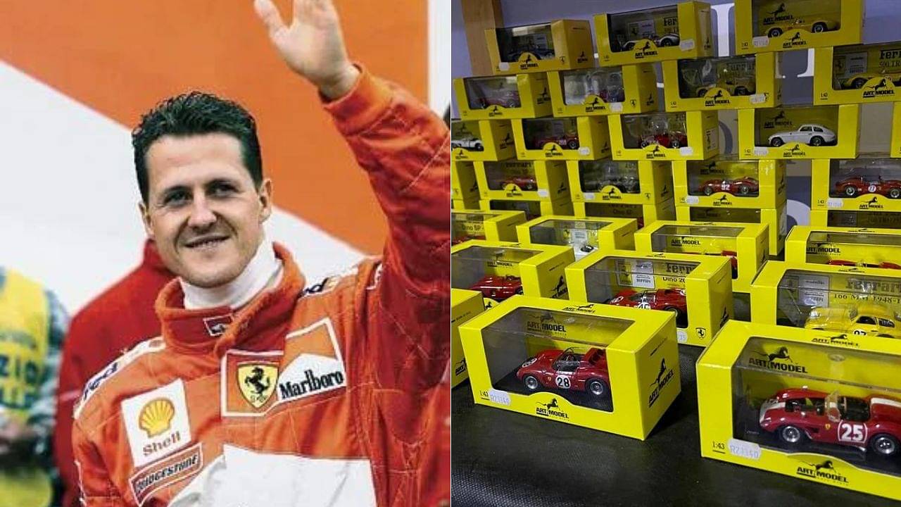 More than 300 unique Michael Schumacher model car go up for sale