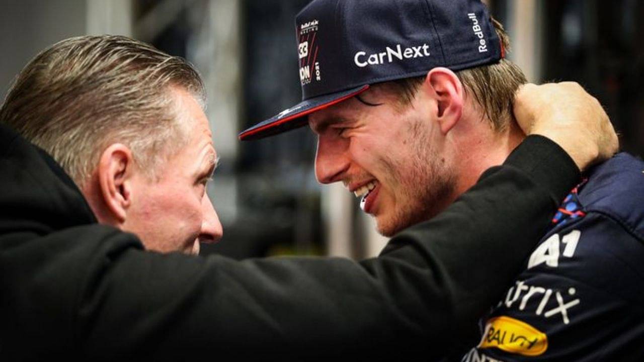 Jos Verstappen talks about slapping Max Verstappen's helmet during his childhood as a wake up call