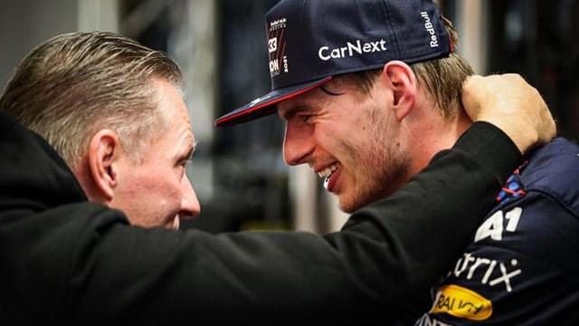 Jos Verstappen talks about slapping Max Verstappen's helmet during his childhood as a wake up call