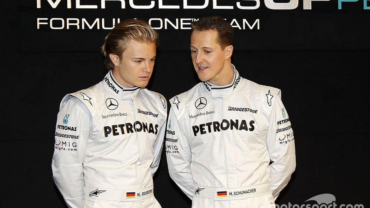 Nico Rosberg says Michael Schumacher wasn't a b*stard when 2016 world champion outperformed him