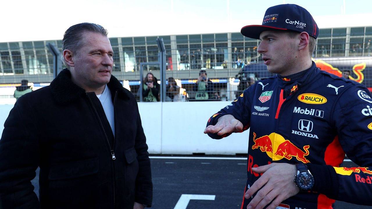 Jos Verstappen does not understand his son Max Verstappen's radio messages with Red Bull during a raceday