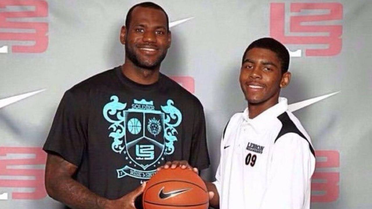 17 y/o Kyrie Irving left All-NBA godfather stunned at LeBron James’ camp in 2009