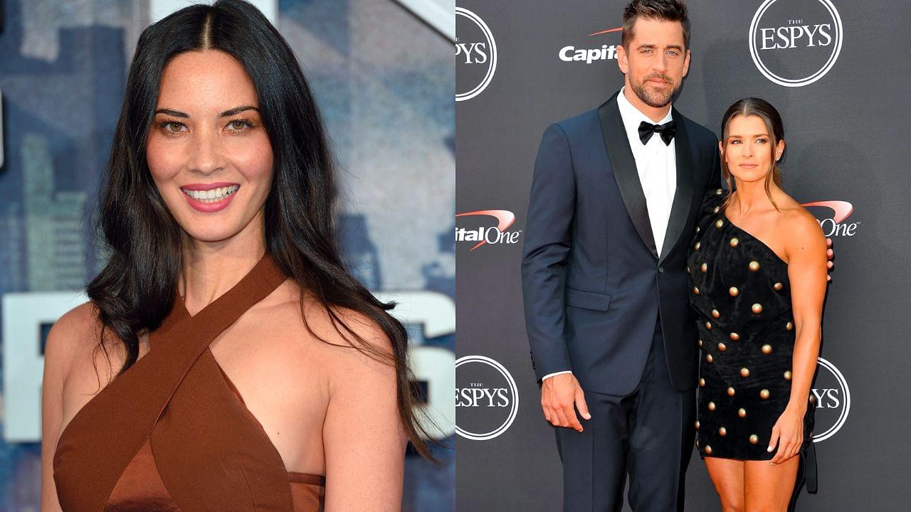 Danica Patrick helped fix Aaron Rodgers' family feud that Olivia Munn could have caused