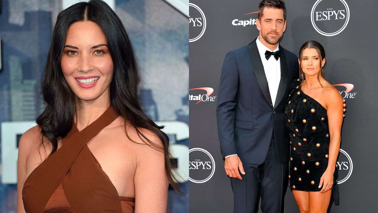 Danica Patrick helped fix Aaron Rodgers' family feud that Olivia Munn