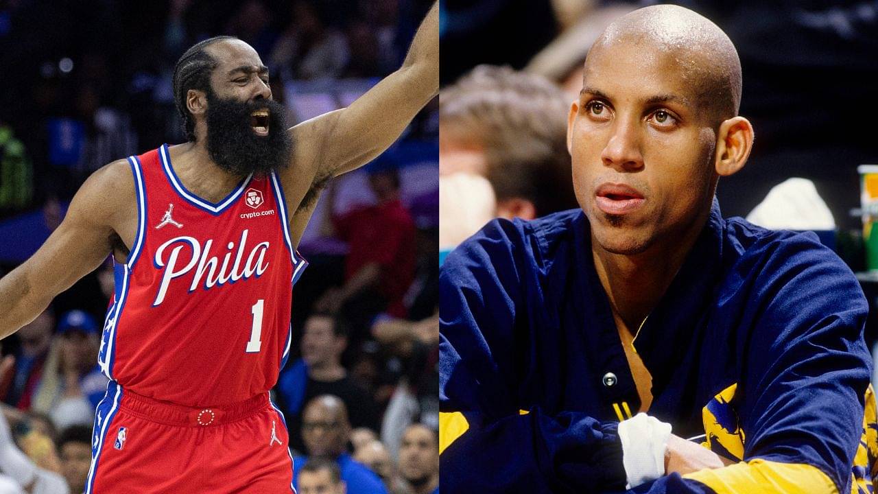 "James Harden takes it to a different level with the steps": Reggie Miller, who once took Jordan to game 7, swoons over NBA star's step back