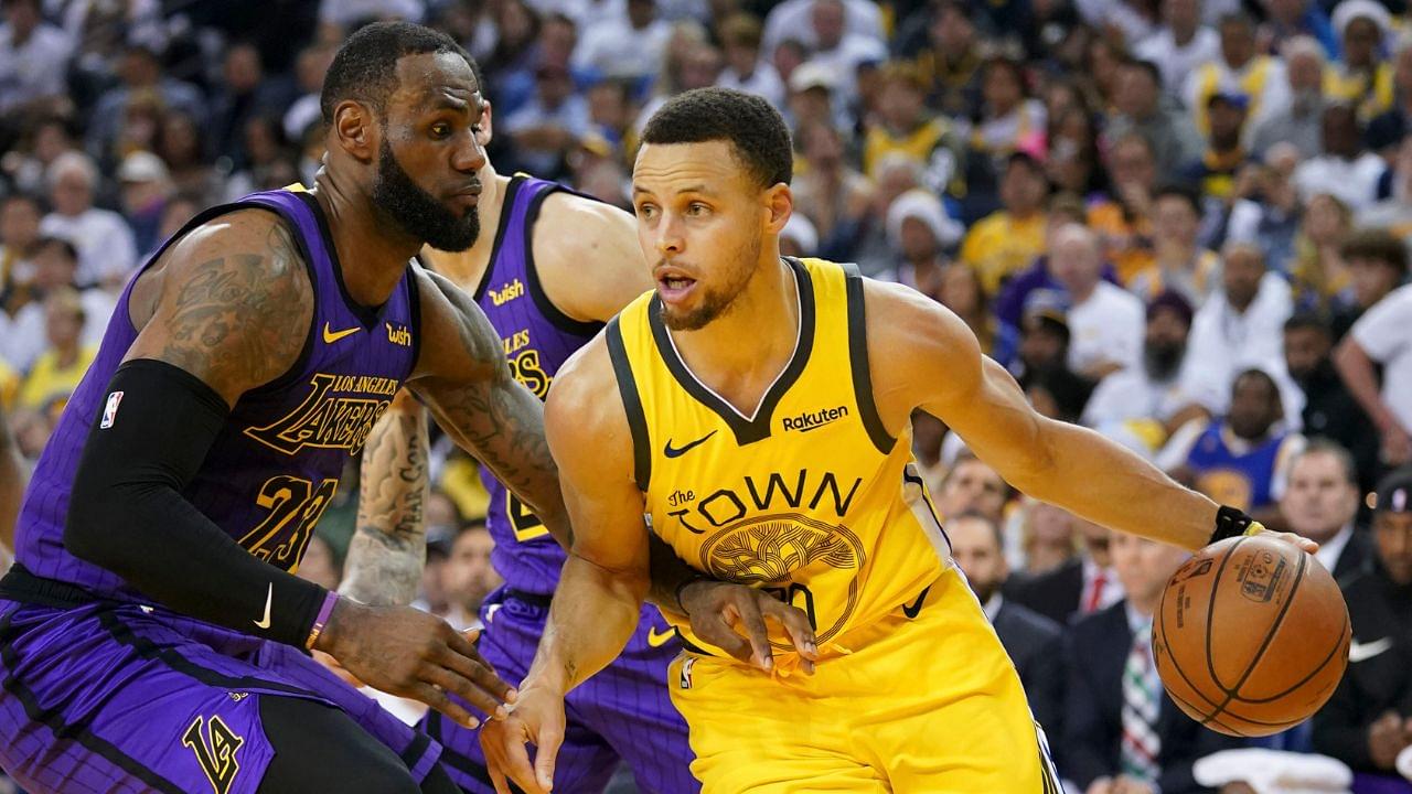 "I'm Getting in the Playoffs, You Gonna Have to Beat Us!": Stephen Curry Hilariously Chooses Between Making the Playoffs or LeBron James Winning His 5th Ring