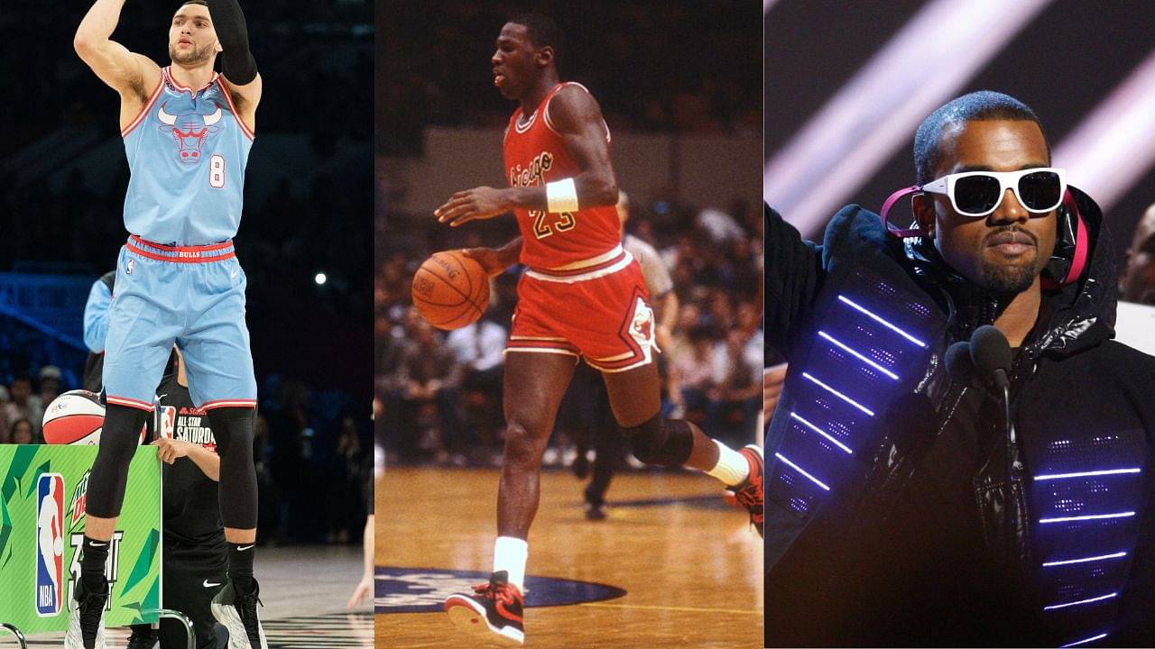 Zach LaVine pulled off a Michael Jordan by wearing Kanye West's banned Yeezys