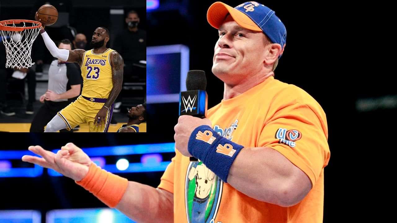 I Mean, Really? Who Is LeBron James?” – When WWE Legend John Cena  Challenged the Chosen One - The SportsRush