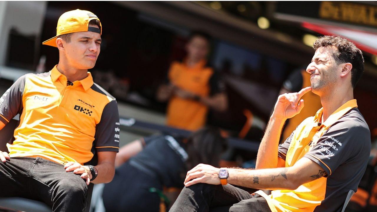 "It suited Daniel Ricciardo more": Lando Norris feels his McLaren car is more suited to 33-year-old teammate
