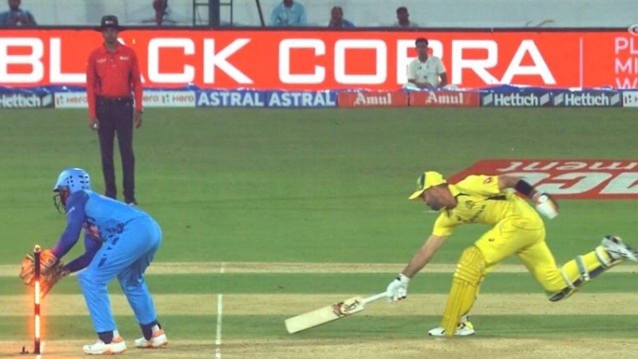 Run out rules in cricket: How was Glenn Maxwell run out today by Dinesh Karthik in Hyderabad?