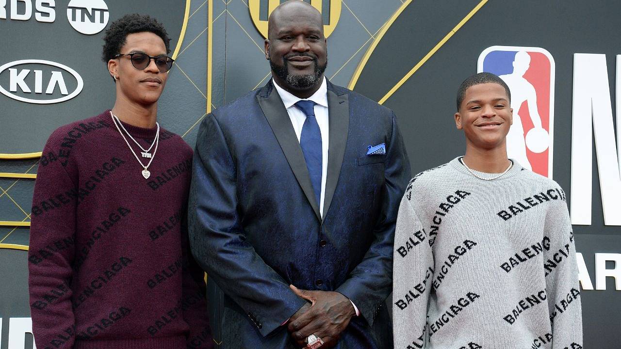 Shaquille O'Neal's son Myles corrupts Shaqir to go $250 over budget and get Yeezys 
