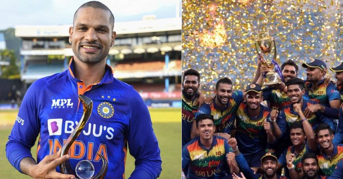 Indian batter Shikhar Dhawan has applauded the Sri Lankan team and called them the deserving champions of the Asia Cup 2022.