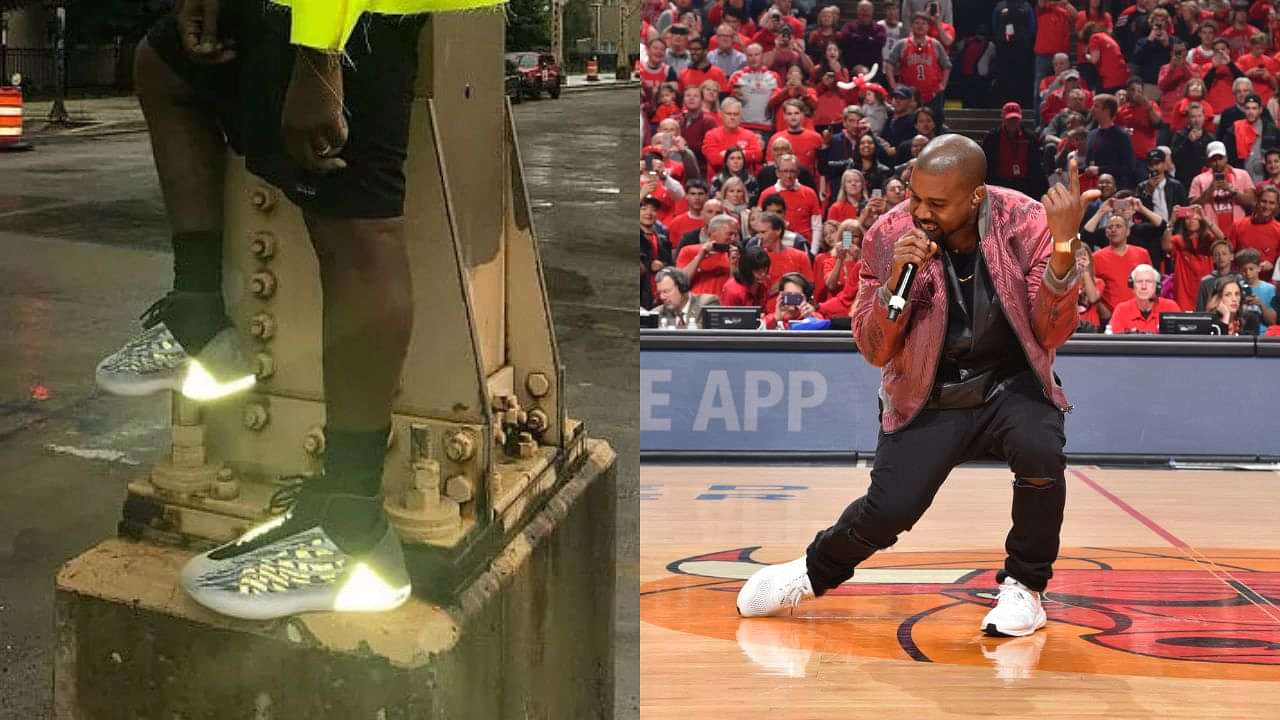 Billionaire Kanye West had his Signature Yeezy Basketball Shoe