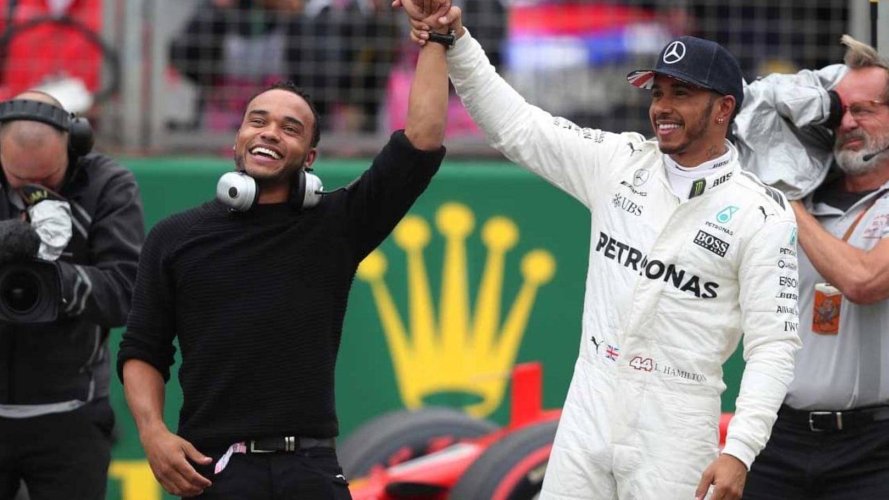 “I became Tony Hawk in a wheelchair," Lewis Hamilton advised his brother to do wheelies on wheelchair to avoid bullies