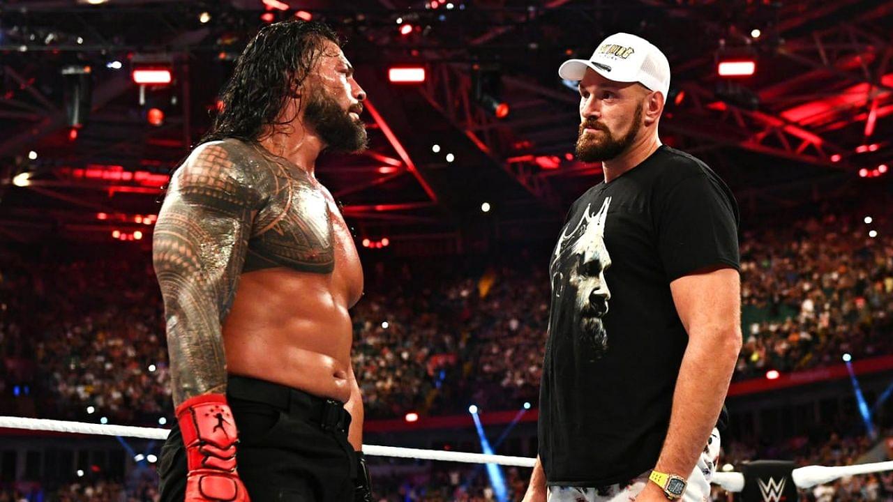 Roman Reigns and Tyson Fury