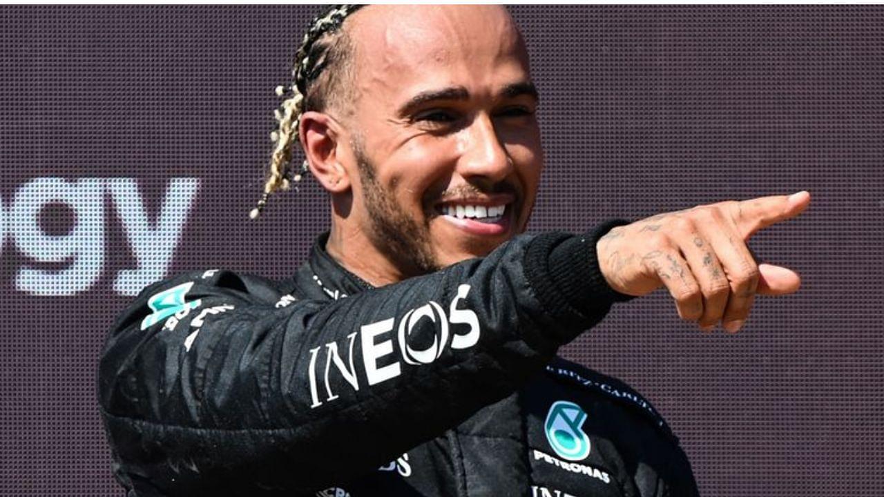 Lewis Hamilton has his name mentioned in $4.65 billion worth NFL team's gameday program