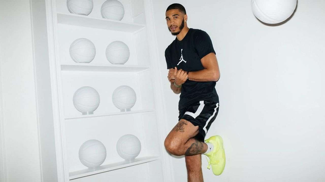 Jayson Tatum shoes: Celtics star unveils the Jordan Tatum 1, see