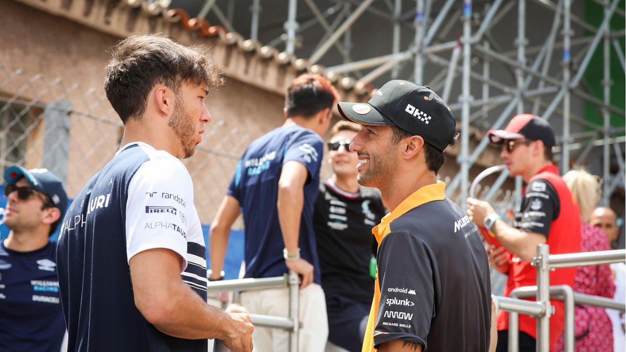 "Gonna have nightmares of Daniel Ricciardo's rear wing": Pierre Gasly lauds 33-year old McLaren star for stellar drive at Italian GP