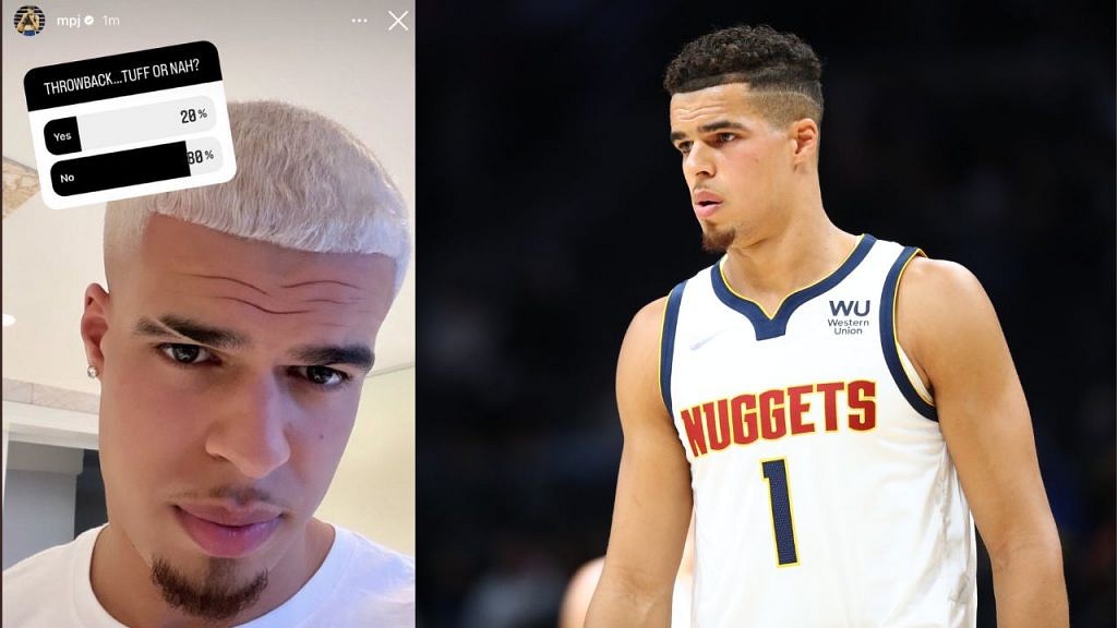 "Michael Porter Jr is trying to channel talent through his hair, not
