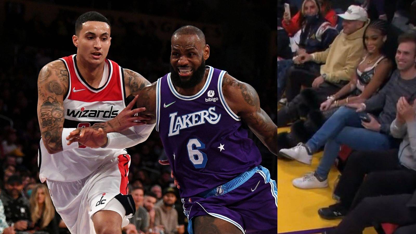 WATCH: LeBron James Bullies Kyle Kuzma in Front of his Girlfriend and Then Laughs With her