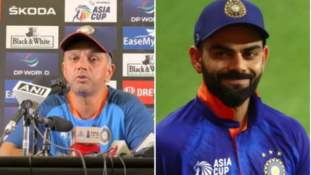 "People get a bit obsessed with his statistics": Rahul Dravid exclaims Virat Kohli last innings scores are not a concern for team India