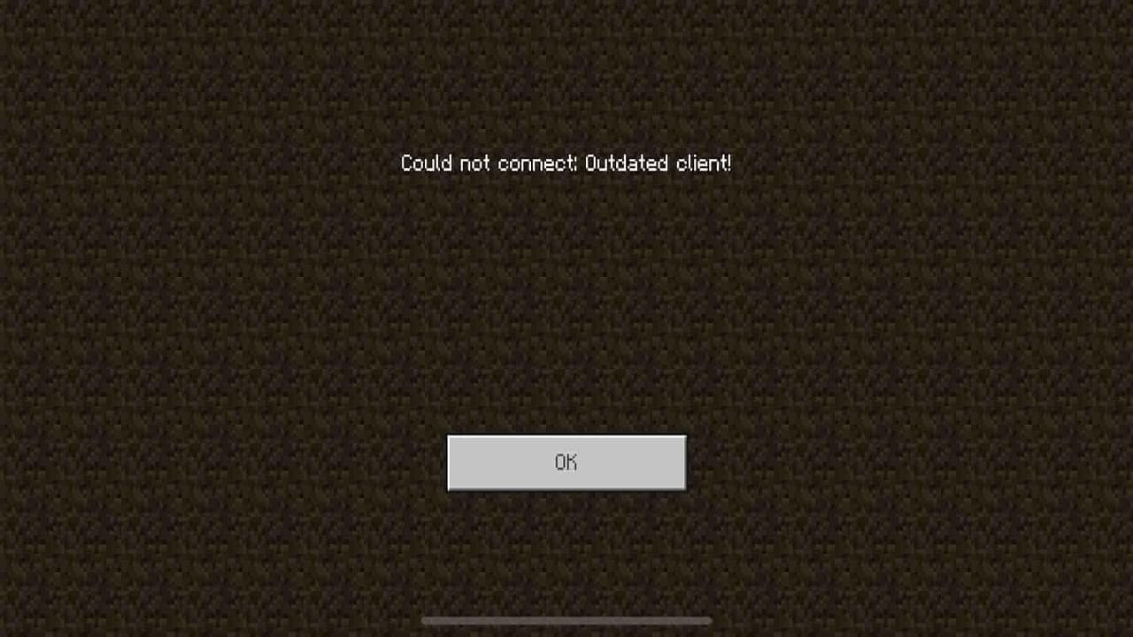 How to Fix an Outdated Client in Minecraft