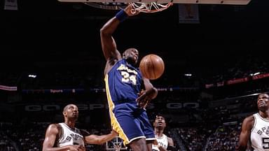 A young Shaquille O'Neal was so eager to dunk that he used to perform "cheat dunks" in high-school and even broke his first backboard!
