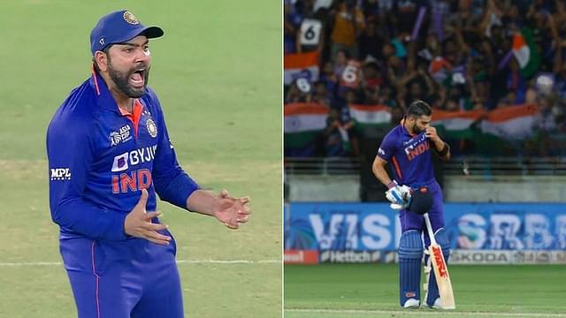 "Form is brilliant": Rohit Sharma compliments Virat Kohli on scoring consecutive half-centuries in Asia Cup 2022