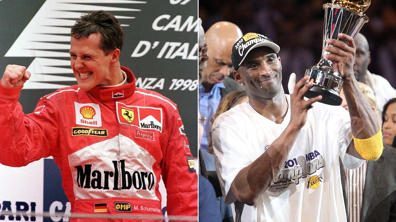 Michael Schumacher has the 'Mamba Mentality' trait in common with 5 times NBA Champion Kobe Bryant