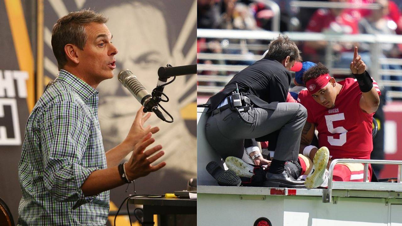 "He hates Trey Lance for dumping his daughter": Colin Cowherd's insensitive take on 49ers quarterback's injury ignites ugly troll-fest on Twitter