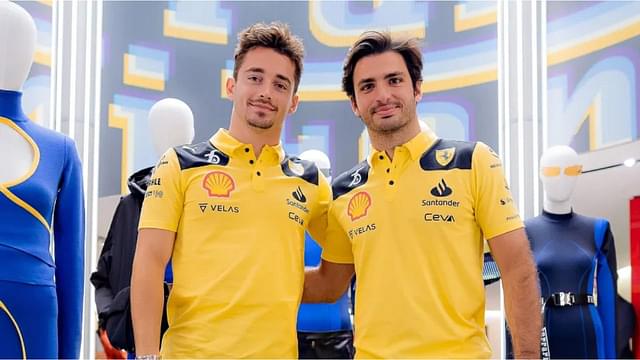 Fans have to spent $1000 to buy Charles Leclerc and Carlos Sainz's special Ferrari mini helmet