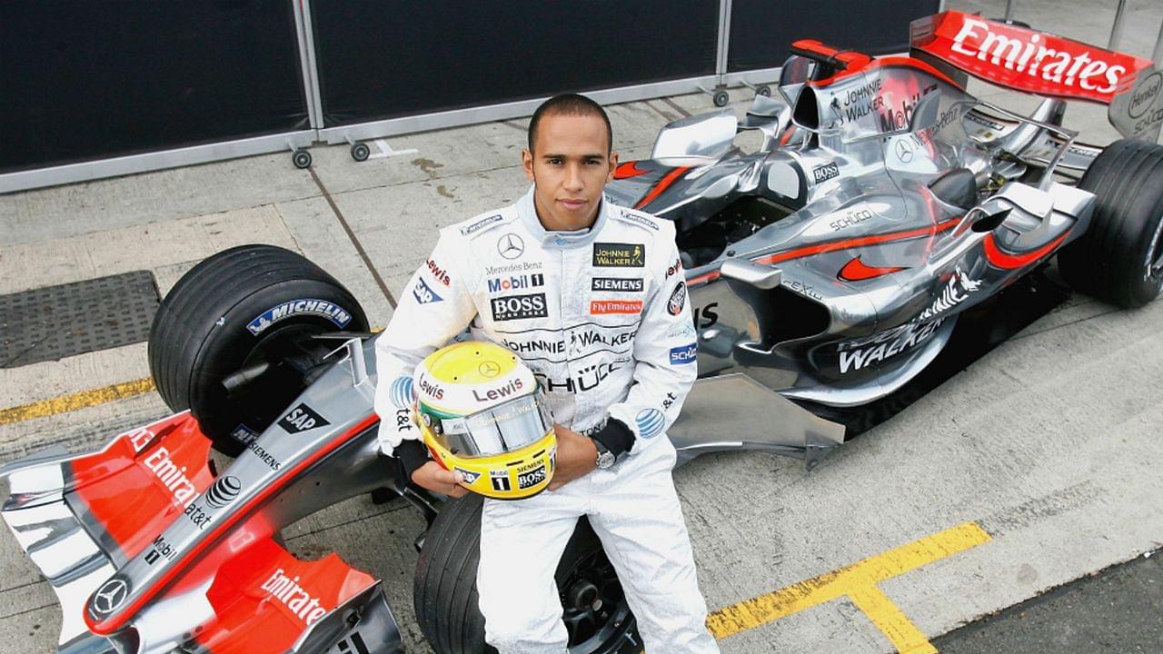 18-year-old Lewis Hamilton was knocked unconscious during horror crash at Brands Hatch