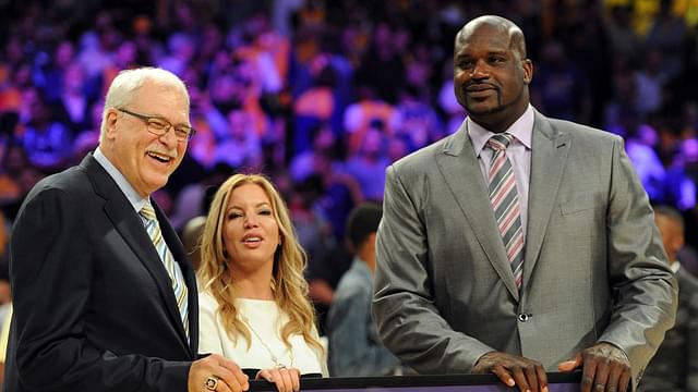 $400 million Shaquille O'Neal turned Phil Jackson's backyard into a trampoline show
